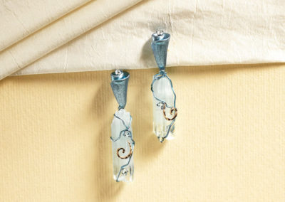 dubhe - aquamarine earrings pic4