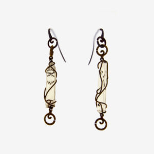 mizar - scapolite earrings pic2