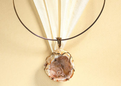 dubhe - agate geode pendant pic3