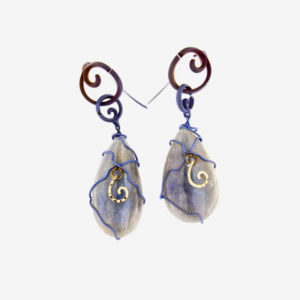 merak - labradorite earrings pic2