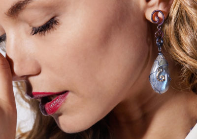 merak - labradorite earrings pic3
