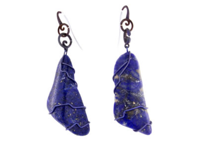 merak - lapis lazuli earrings pic1