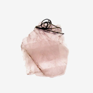 mizar - pink quartz pendant pic2